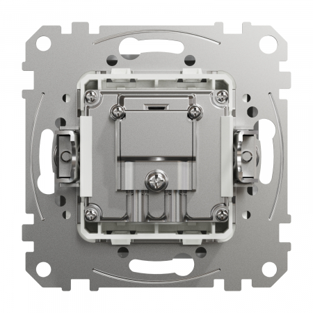 Priza TV/R/SAT trecere 10 dB Schneider Sedna aluminiu SDD113488 [2]