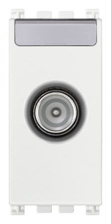 Vimar Arke - Priza TV-RD-SAT de trecere 1M 10dB Vimar Arke alb 19300.10.B