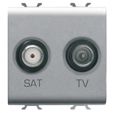 Prize si intrerupatoare - Priza TV+SAT 2M Gewiss Chorus titan GW14383