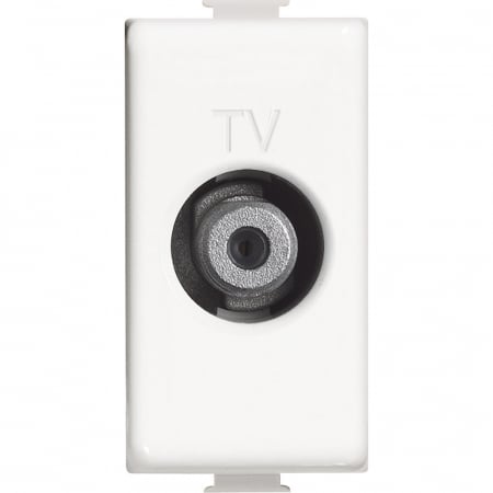 Prize Matix - Priza TV tip F 1M Matix Bticino alb AM5202F