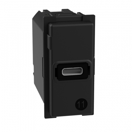 Prize Living Now - Priza USB 1M Tip C 5-9-12V 20W Living Now Bticino K4192C