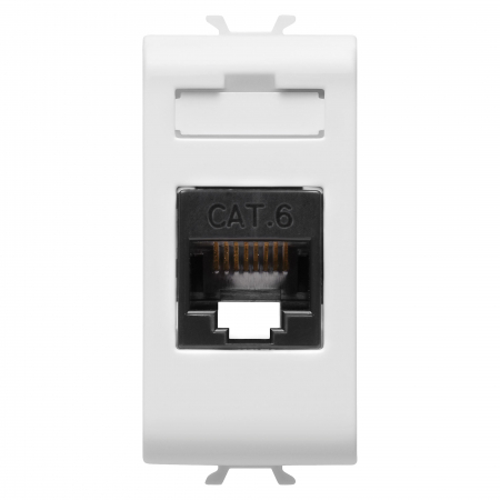Prize Chorus - Priza UTP CAT 6E 1M Gewiss Chorus alb GW10423