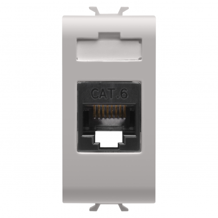 Prize Chorus - Priza UTP CAT 6E 1M Gewiss Chorus bej satinat MAT GW13423