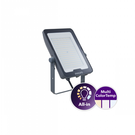 Corpuri de iluminat - Proiector led BVP169 simetric 90W 10500lm IP65 Philips Ledinaire 8720169736122