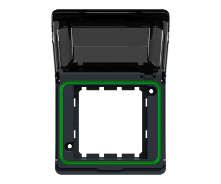 Rama cu capac Mureva IP55 pentru Unica gri MUR35110 [1]