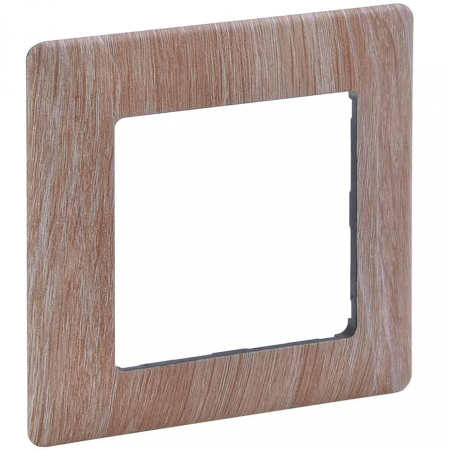 Legrand Valena Life - Rama ornament 1 post Legrand Valena Life lemn deschis 754181