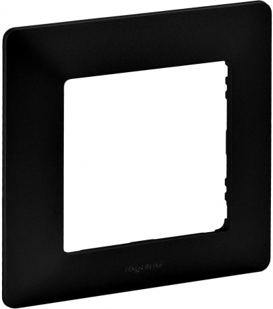 Legrand Valena Life - Rama ornament 1 post Legrand Valena Life negru mat 754251