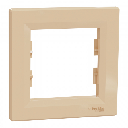 Prize si intrerupatoare - Rama Ornament 1 post Schneider Asfora crem EPH5800123