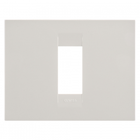Prize si intrerupatoare - Rama Ornament 1M GEO Gewiss Chorus Ivory GW16401TI