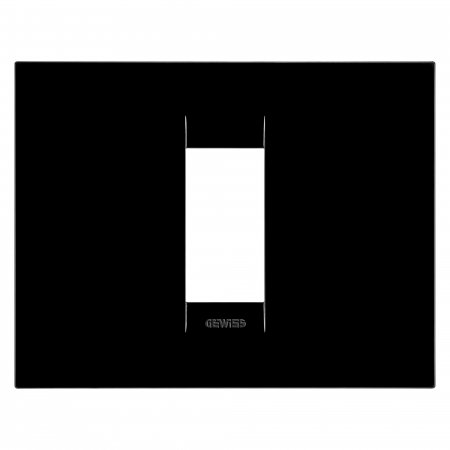 Rame ornament Chorus - Rama Ornament 1M GEO Gewiss Chorus negru GW16401TN