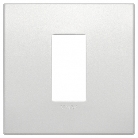 Prize si intrerupatoare - Rama Ornament 1M pentru doza de 2M metal Vimar Arke perla mata 19641.05