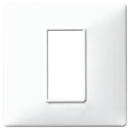 Prize si intrerupatoare - Rama Ornament 1M Vimar Plana alb 14641.01