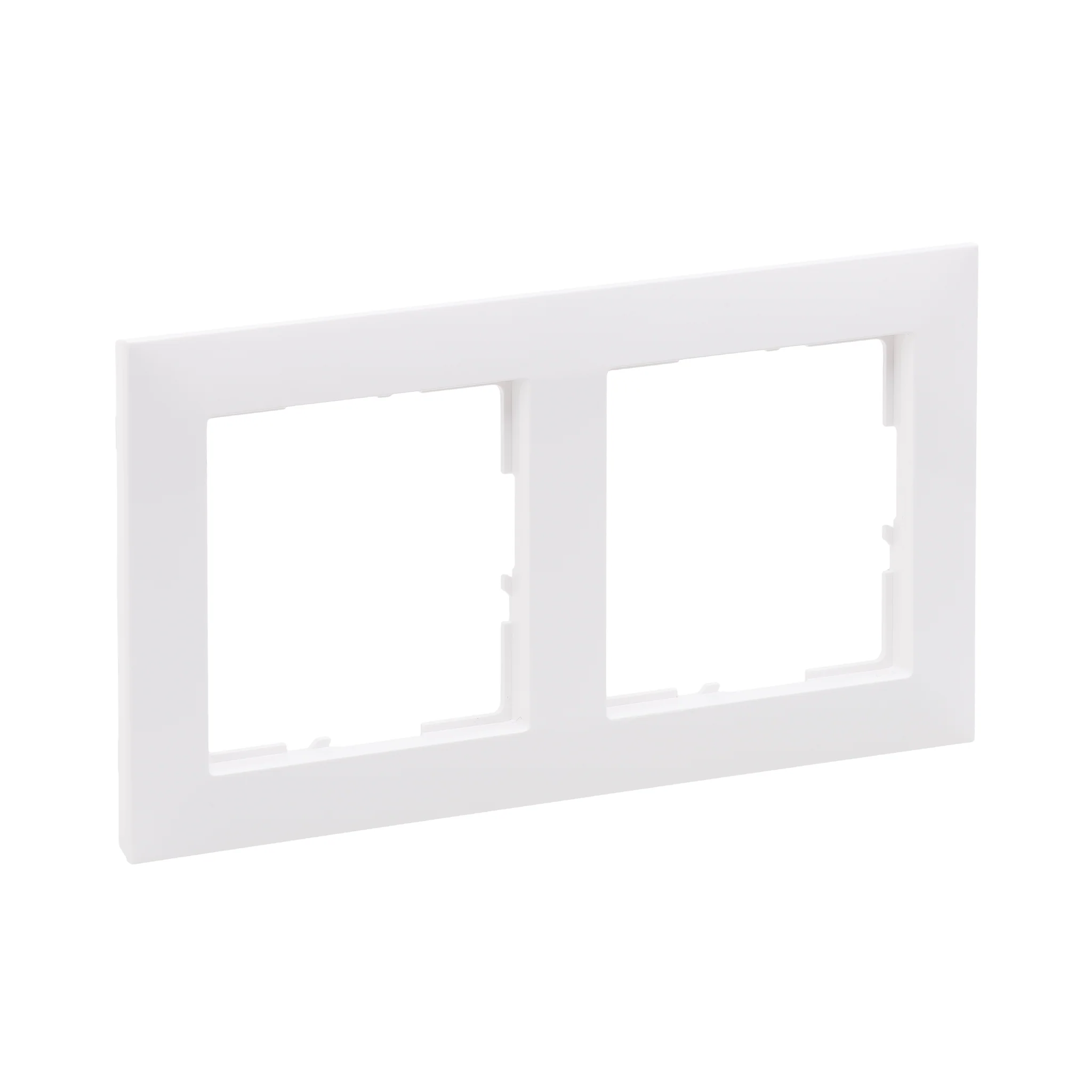 Rame ornament Suno - Rama ornament 2 posturi Legrand Suno alb 721502