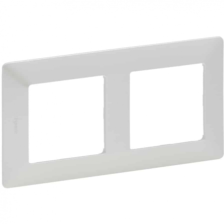 Legrand Valena Life - Rama ornament 2 posturi Legrand Valena Life alb perlat 754142