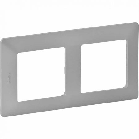 Legrand Valena Life - Rama ornament 2 posturi Legrand Valena Life aluminiu 754132