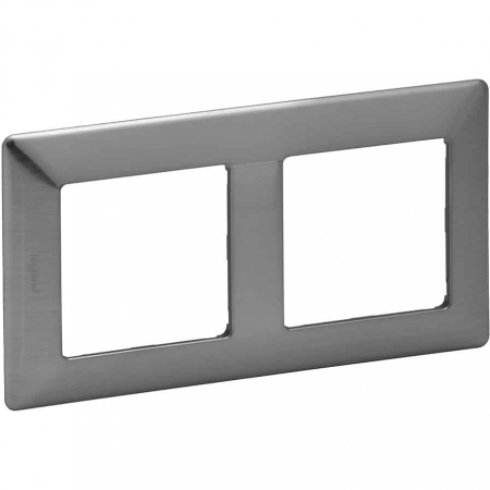 Legrand Valena Life - Rama ornament 2 posturi Legrand Valena Life inox 754152