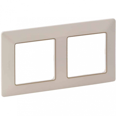 Rame ornament Valena Life - Rama ornament 2 posturi Legrand Valena Life ivoar/auriu 754062