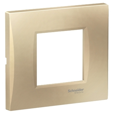 Rame ornament Easy Styl - Rama Ornament 2M curbata Schneider Eazy Styl bej metalic LMR7362007