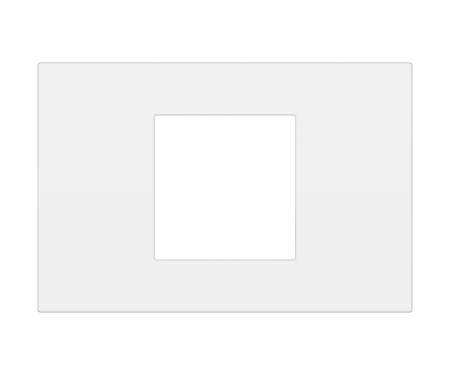 Himel Flexo - Rama Ornament 2M Flexo Himel alb mat HWDF2GPWM