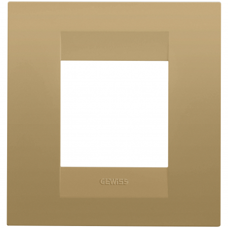 Prize si intrerupatoare - Rama Ornament 2M GEO Gewiss Chorus auriu GW16422VO