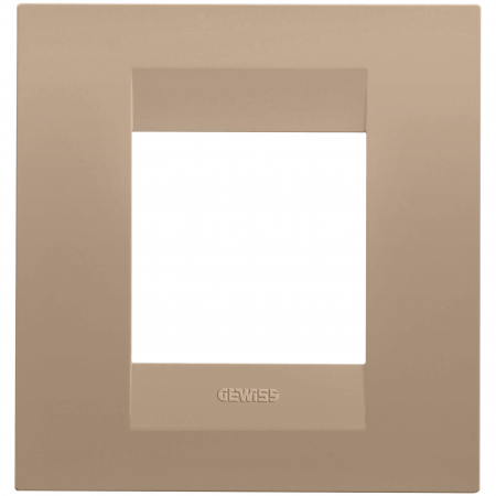 Prize si intrerupatoare - Rama Ornament 2M GEO Gewiss Chorus cupru GW16422VX