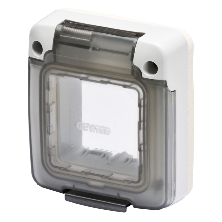 Prize si intrerupatoare - Rama Ornament 2M Gewiss System IP65 gri GW27403