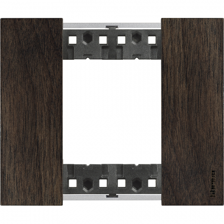 Bticino Living Now - Rama ornament 2M lemn Living Now nuc KA4802LG