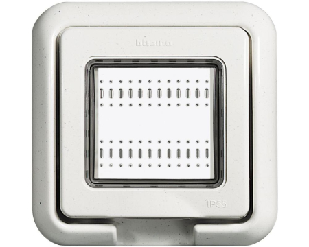 Prize si intrerupatoare - Rama Ornament 2M Living Light Bticino IP55 alb 24602N