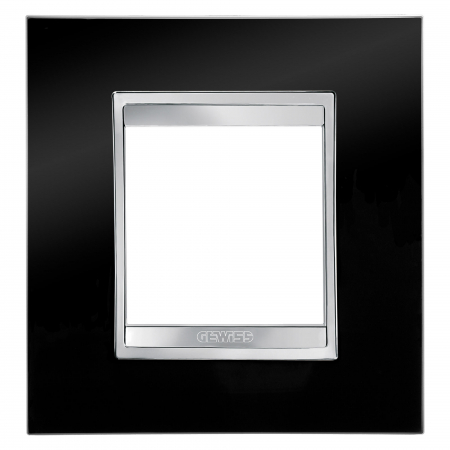 Rame ornament Chorus - Rama Ornament 2M LUX Gewiss Chorus negru GW16222TN