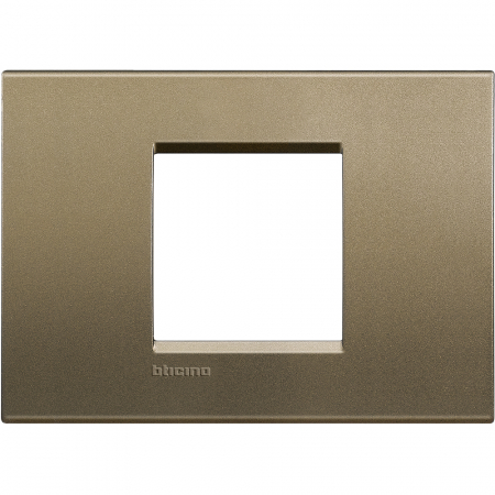 Bticino Living Light - Rama Ornament 2M metal Living Light Bticino Square LNA4819SQ