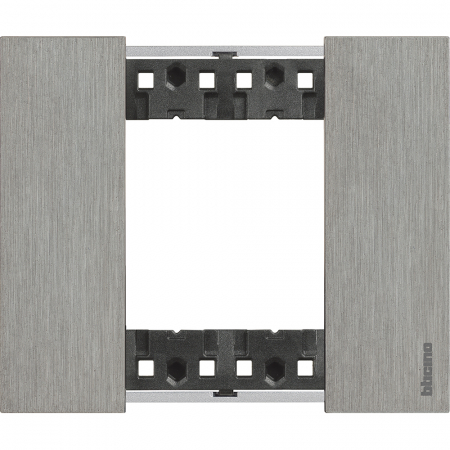 Bticino Living Now - Rama ornament 2M metal Living Now otel KA4802ZG