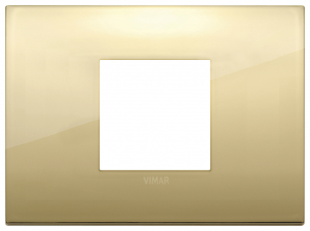 Vimar Arke - Rama Ornament 2M metal pentru doza de 3M Vimar Arke auriu 19652.07