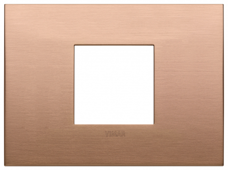 Prize si intrerupatoare - Rama Ornament 2M metal pentru doza de 3M Vimar Arke cupru periat 19652.11
