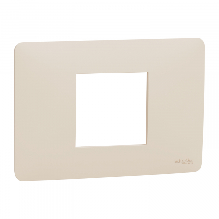 Rame ornament Unica - Rama Ornament 2M pentru doza 3M Schneider Unica Studio bej NU210244