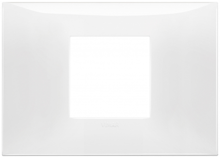 Prize si intrerupatoare - Rama Ornament 2M pt doza de 3M Vimar Neve alb 09672.01
