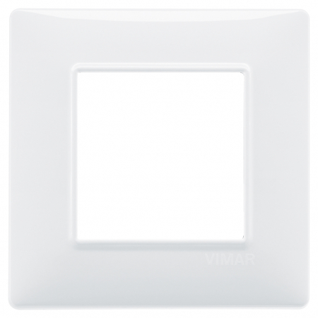 Prize si intrerupatoare - Rama Ornament 2M Vimar Plana alb 14642.01