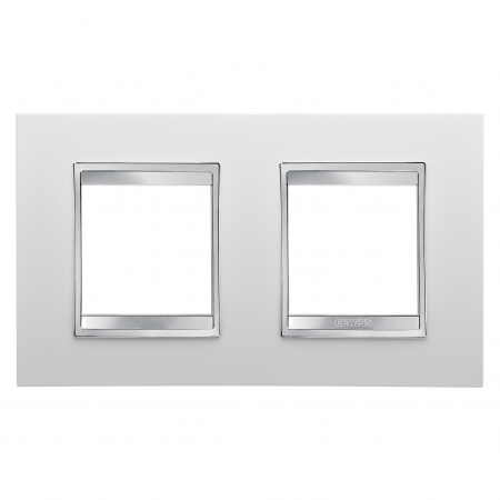 Rame ornament Chorus - Rama Ornament 2P LUX Gewiss Chorus alb GW16223TB