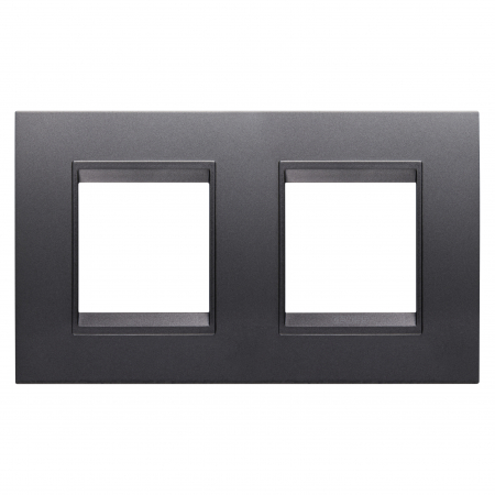 Gewiss Chorus - Rama Ornament 2P LUX Gewiss Chorus monocrom ardezie GW16223YA