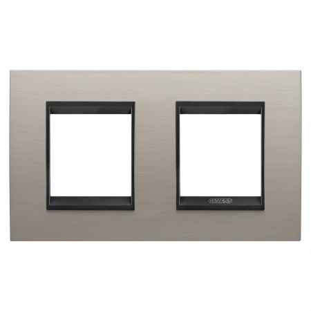 Gewiss Chorus - Rama Ornament 2P metal LUX Gewiss Chorus aluminiu lavy GW16223WS