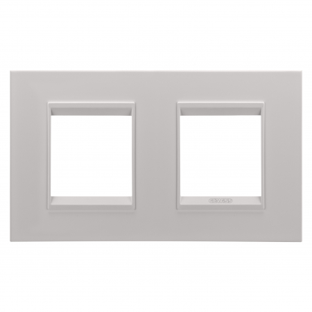 Gewiss Chorus - Rama Ornament 2P metal LUX Gewiss Chorus bej satinat GW16223XL