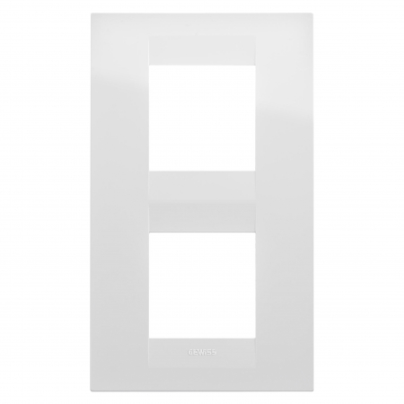 Gewiss Chorus - Rama Ornament 2P verticala GEO Gewiss Chorus alb GW16424TB