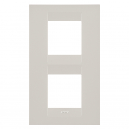Gewiss Chorus - Rama Ornament 2P verticala GEO Gewiss Chorus Ivory GW16424TI