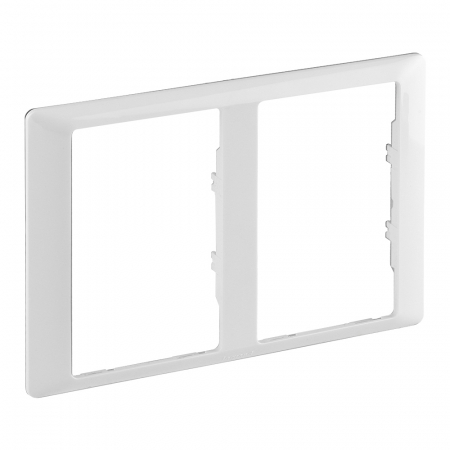 Rame ornament Valena Life - Rama ornament 2X priza dubla Legrand Valena Life alb 754222