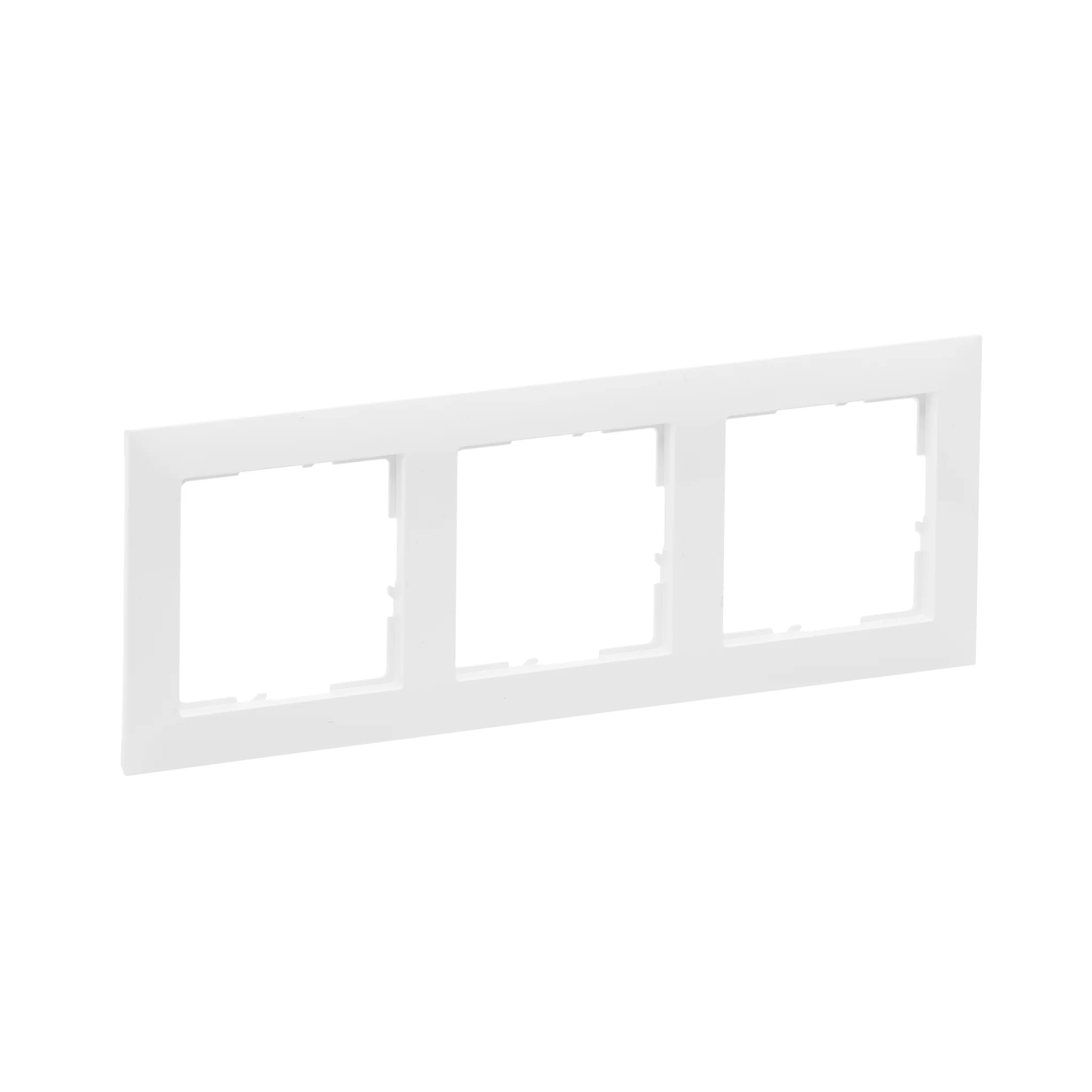 Rame ornament Suno - Rama ornament 3 posturi Legrand Suno alb 721503