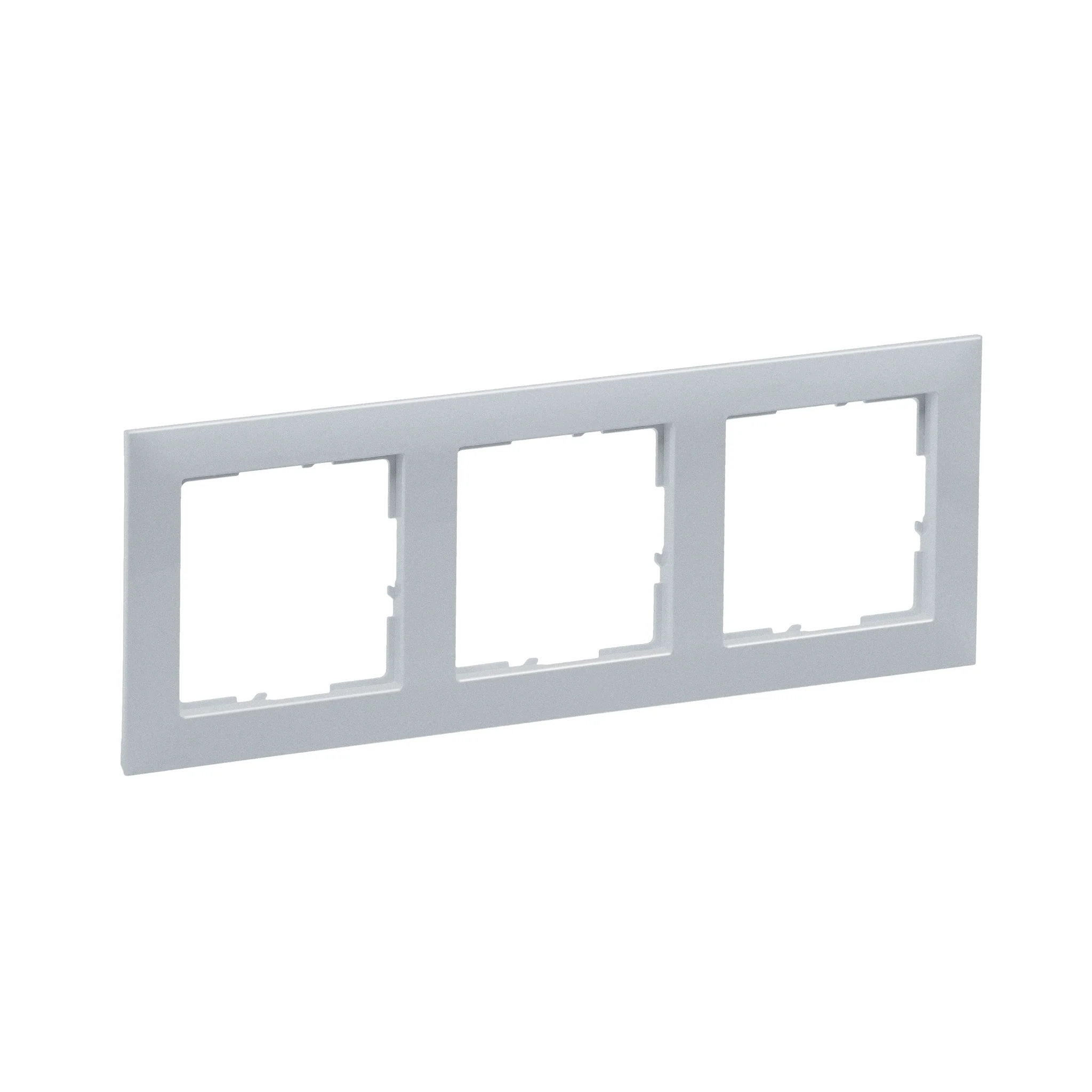 Legrand Suno - Rama ornament 3 posturi Legrand Suno aluminiu 721513