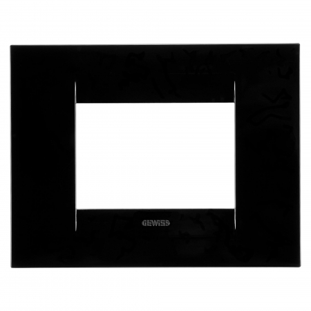 Rame ornament Chorus - Rama Ornament 3M GEO Gewiss Chorus negru GW16403TN