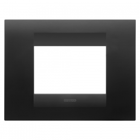 Rame ornament Chorus - Rama Ornament 3M GEO Gewiss Chorus negru satinat GW16403VN