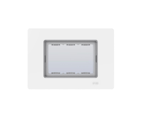 Rame ornament System Pura - Rama Ornament 3M IP55 Gewiss System Pura alb lucios GWC25451