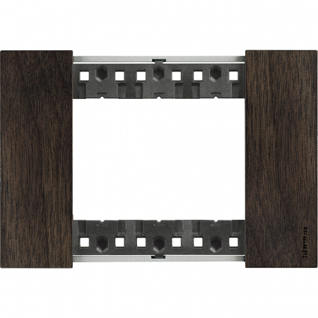 Bticino Living Now - Rama ornament 3M lemn Living Now nuc KA4803LG