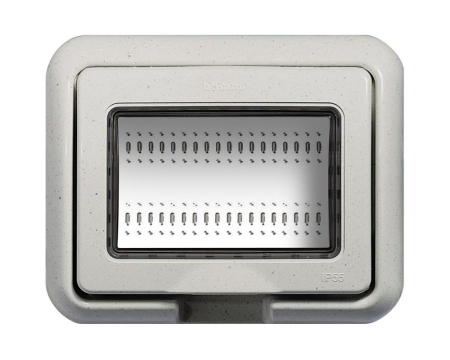 Prize si intrerupatoare - Rama Ornament 3M Living Light Bticino IP55 alb 24603N